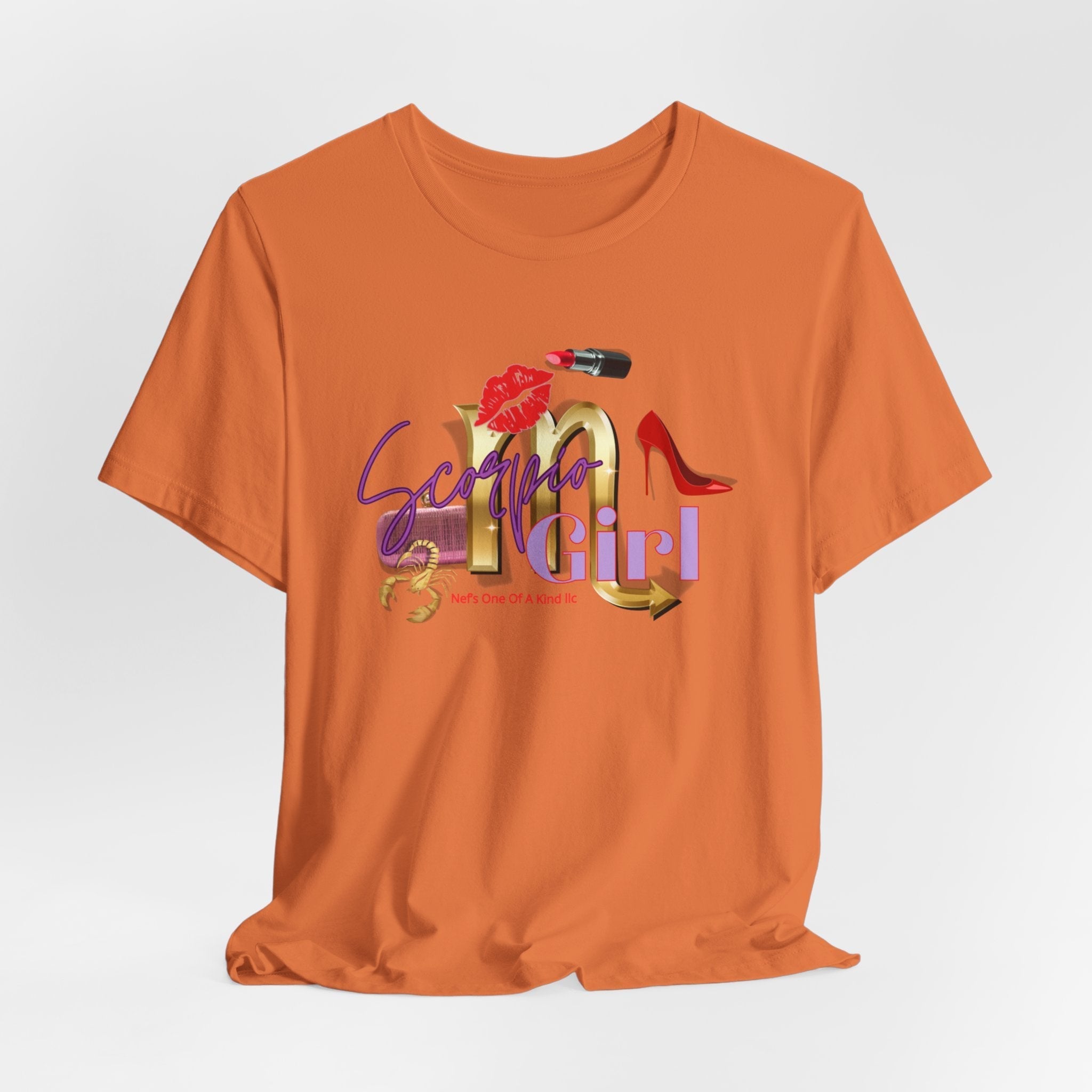 Unisex Scorpio Girl lipstick Tee